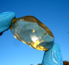 Libyan Desert Glass Meteorite Tektite impact specimen( 152 crt) Super Gem AAAA+ picture