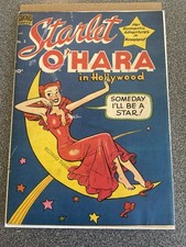Starlet O'Hara in Hollywood #3 3.5 Scarce GGA Teen Humor  1949 Golden Age Comic picture