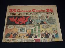 1939 JUNE 25 MINNEAPOLIS JOURNAL SUNDAY COLOR COMICS SECTION - NP 2151V picture