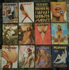 Vintage 1973 Playboy Complete Lot of All 12 Issues. Marilyn Cole Playmate of YR picture