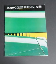 JOHN DEERE 1988 Long Green Line Brochure picture