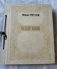 1930s 1940s Scrapbook Middle & High School Monterey California Ephemera WW2 Era picture