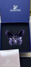 Swarovski Crystal Brilliant Butterfly Figurine Violet Purple picture