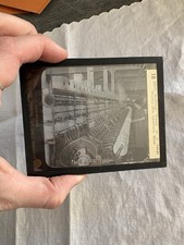 Magic Lantern GLASS Ephemera Doubling Frame in Wooden Mill, Lawrence, Mass picture