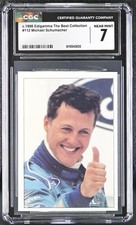 Edigamma The Best Collection c.1996 #112 Michael Schumacher CGC 7 NM Figure picture