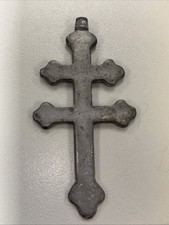 Very Rare Early 1800 Iron Trade Cross By LUCKHAUS Stamped