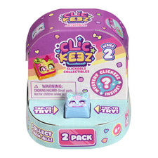 Clickeez Series 2 Mystery 2-Pack - Two Random Clickable Fidget Toy Collectibles picture