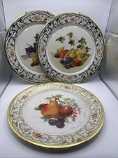 VTG Daher Decorated Ware Tin Plates Trays Fruit Motif 8