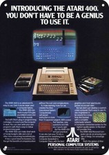 1979 ATARI 400 Computer System ***DECORATIVE REPLICA METAL SIGN*** picture