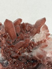 Sparkling Red Hematite Quartz Cluster picture