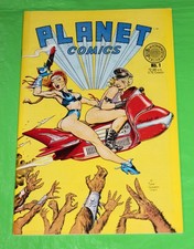 Planet Comics 1 - DAVE STEVENS Cover Blackthorne Publishing 1988 picture