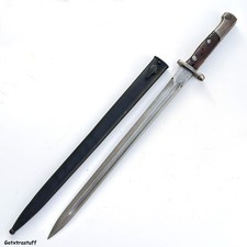 M-1924 Vintage Mauser Yugo 15” Bayonet with Scabbard marked 