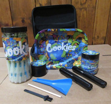 1set, 10pcs, Creative Pattern Tobacco Cigar Smoking Set, Storage Bag ( Cookies ) picture