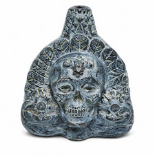 Aztec Death Whistle & Mayan Death Whistle 126dB+ Loud Skull Scream Prank Gift picture