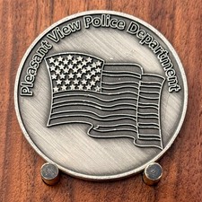 Pleasant View Tennessee Police Department Challenge Coin  M#24 picture