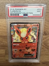 2016 POKEMON XY GENERATIONS RADIANT COLLECTION #RC6 FLAREON EX PSA 9 picture