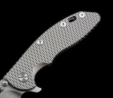 1 Pc Titanium Alloy Knife Handle Scales for Rick Hinderer XM18 3.5” Knives picture