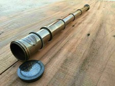 ANTIQUE MARITIME TELESCOPE MARINE NAUTICAL BRASS PIRAT SPYGLASS VINTAGE SCOPE picture