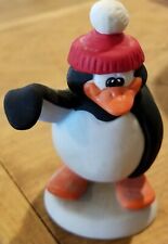 1984 Robert Marble George Good WAVING Penguin ~ Red Hat w/Pom Pom picture
