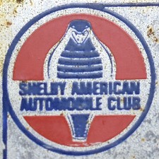 1980 SAAC Shelby Cobra Corral American Automobile Club Vintage Car Show Plaque picture