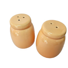 Mervyns Salt and Pepper Shakers MADE IN JAPAN Vintage Yellow Ceramic picture