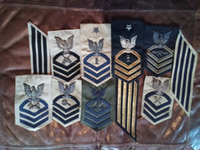 11 US NAVY SILVER AND GOLD BULLION CHIEF PO MASTER CHIEF picture