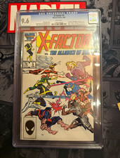 Marvel X-Factor #5 (1986) CGC 9.6 1st Cameo Apocalypse Old CGC case picture