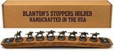 Bourbon Stopper Display for Blanton’S – Authentic Whiskey Barrel Stave, Cork Dis picture