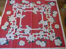 VINTAGE TABLECLOTH 1950S picture
