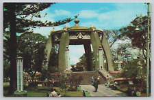 Bandstand Central Park San Jose Costa Rica CR c1950s Vintage Postcard C14 picture