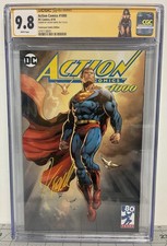 Action Comics #1000 Yesteryear Comics CGC SS 9.8 Jason Fabok Sig + Label 💎 picture