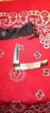 Buck 501 Squire Elk With RIVETS Drop Point Magnacut Blade New Buck Custom Shop  picture