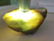 Glassy Ice Light Green 100% Burma Jadeite Jade Rough Stone # 364 g # 1823 carat picture