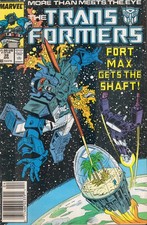 52857: MARVEL THE TRANSFORMERS #39 Fine Minus Grade picture