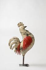De Kulture Handcrafted RECYCLED IRON ROOSTER LARGE picture