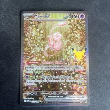 Mew ex 152/128 30th Anniversary Celebration SIR NM picture