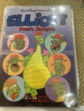 💥Rare Panini Walt Disney Elliott Pete's Dragon Complete 360 Stickers W Album 💥 picture