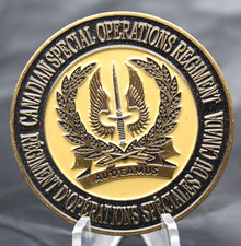 Canadian CSOR Special Operations Regiment Challenge Coin 1.75” picture
