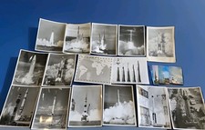 OFFICIAL U.S. AIR FORCE MISSLE AND SATELLITE 14 PHOTO LOT 8x10 HISTORICAL SCARCE picture