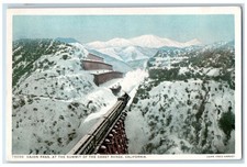 c1940s Cajon Pass At The Summit Of The Coast Range Scene California CA Postcard picture