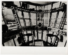 USS Macon ZRS-5 Control Car Interior Photo, Navy Airship Helm Station 8x10 picture