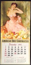 VINTAGE 22x46 HADDON SUNDBLOM 1957 PINUP GIRL CALENDAR POSTER ART PRINT C PHOTO picture