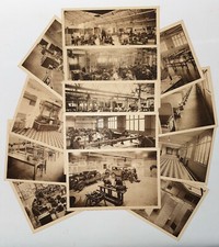 13 postcards Reims vocational school primary superior mechanics chemistry early 20th century picture