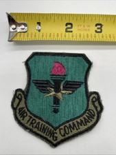 U.S. Military USAF Air Training Command Patch Insignia Cut Edge Subdued Iron On picture