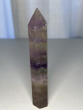 Rainbow Flourite Crystal Tower With Golden Healer Inclusion picture