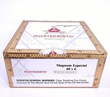 Monte Cristo Handmade Empty Cigar Box Magnum Special White Series 6.75