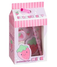 Kawaii Stationery Set - Strawberry Milk picture