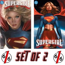 🔥 SUPERGIRL #1-2 CARLA COHEN & IVAN TALAVERA 616 COMICS Variant Set LTD 3000 picture