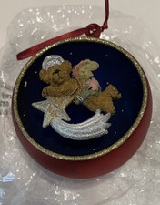 Boyds Bears Resin MCKENZINE SHOOTING STAR Glass Christmas Bearstone 25952GCC RFB picture