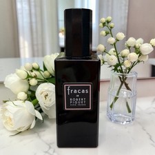Vtg. Fracas ~ Robert Piguet. 1.7oz. Black bottle ~ EMPTY BOTTLE ~ Collectible ￼ picture